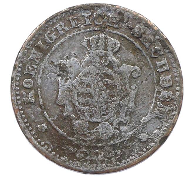 Монета 1 пфенниг 1863 года Саксония (Артикул: K10-5926) — Фото №2