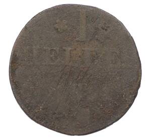 1 геллер 1814-1837 года Франкфурт — Фото №1