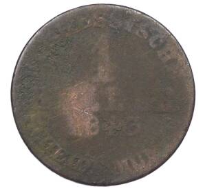 1 геллер 1843 года Гессен-Кассель — Фото №1