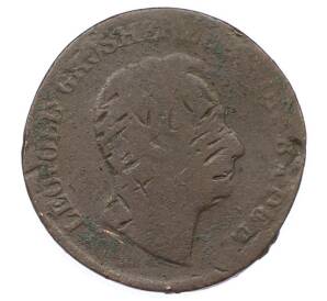 1 крейцер 1848 года Баден — Фото №2