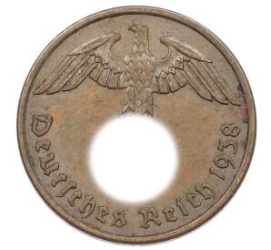 2 рейхспфеннига 1938 года A Германия — Фото №1