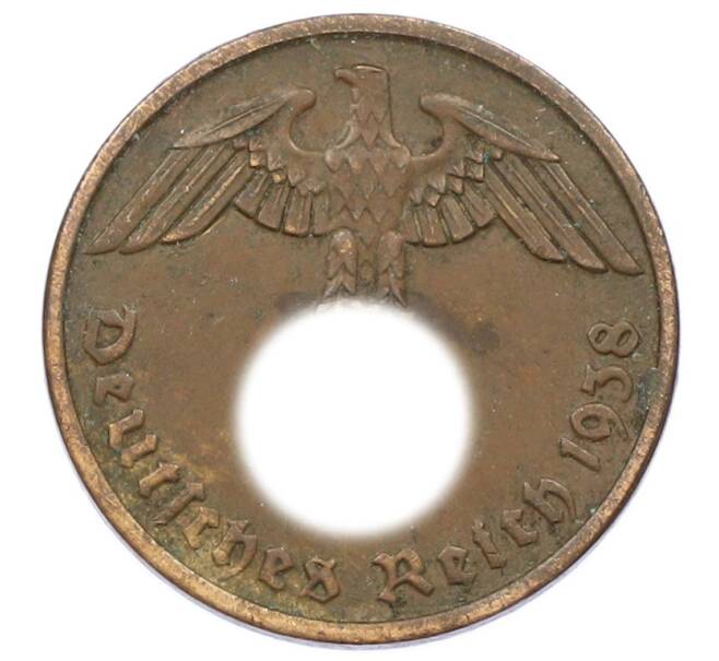Монета 2 рейхспфеннига 1938 года A Германия (Артикул: K10-5962) — Фото №1