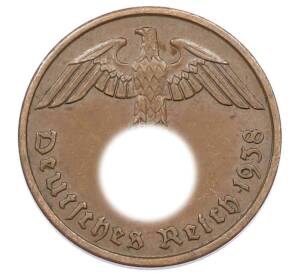 2 рейхспфеннига 1938 года A Германия — Фото №1