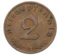Монета 2 рейхспфеннига 1937 года D Германия (Артикул: K10-5972) — Фото №2