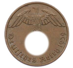 2 рейхспфеннига 1939 года J Германия — Фото №1