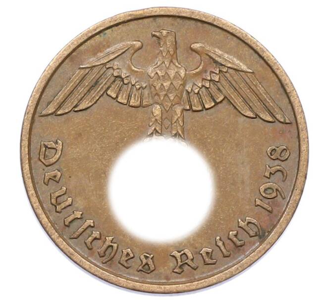 Монета 2 рейхспфеннига 1938 года A Германия (Артикул: K10-5984) — Фото №1