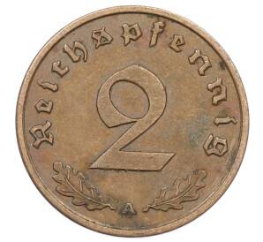 2 рейхспфеннига 1938 года A Германия — Фото №2