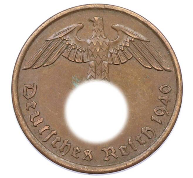 Монета 2 рейхспфеннига 1940 года A Германия (Артикул: K10-5987) — Фото №1