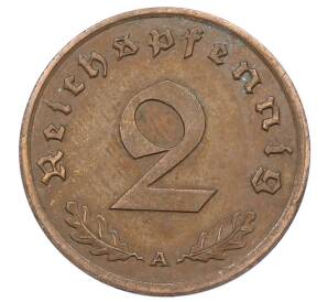 2 рейхспфеннига 1940 года A Германия — Фото №2