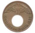 Монета 2 рейхспфеннига 1937 года D Германия (Артикул: K10-5990) — Фото №1
