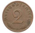 Монета 2 рейхспфеннига 1937 года D Германия (Артикул: K10-5991) — Фото №2
