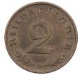 Монета 2 рейхспфеннига 1937 года D Германия (Артикул: K10-5992) — Фото №2