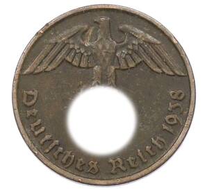 2 рейхспфеннига 1938 года J Германия — Фото №1