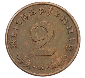2 рейхспфеннига 1940 года A Германия — Фото №2