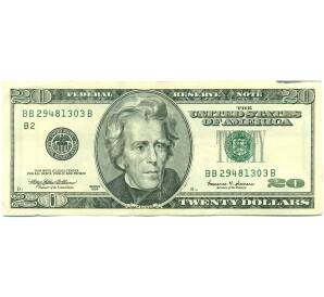 20 долларов 1999 года США