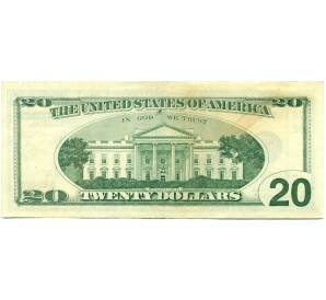 20 долларов 2001 года США — Фото №2