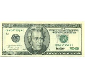 20 долларов 2001 года США — Фото №1