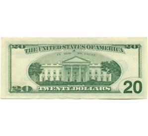 20 долларов 2001 года США — Фото №2