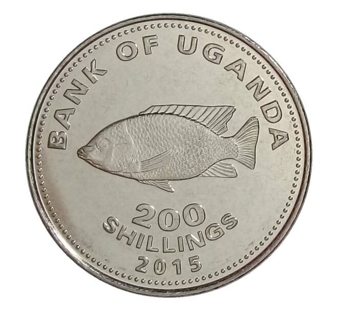 200 шиллингов 2015 года Уганда (Артикул M2-33058)