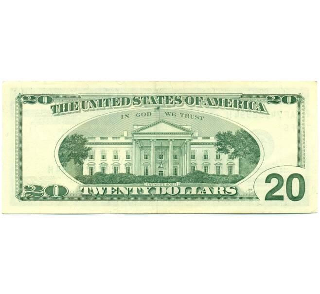 Банкнота 20 долларов 1996 года США (Артикул: K10-6068) — Фото №2
