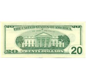 20 долларов 2001 года США — Фото №2