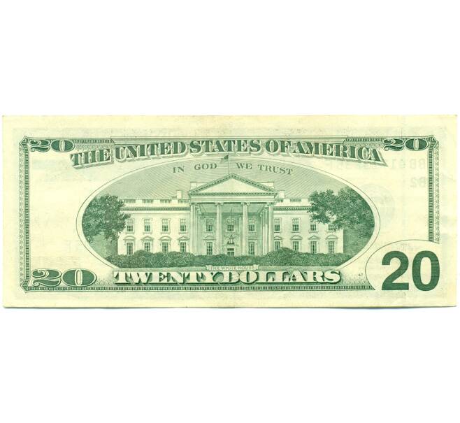Банкнота 20 долларов 1999 года США (Артикул: K10-6073) — Фото №2