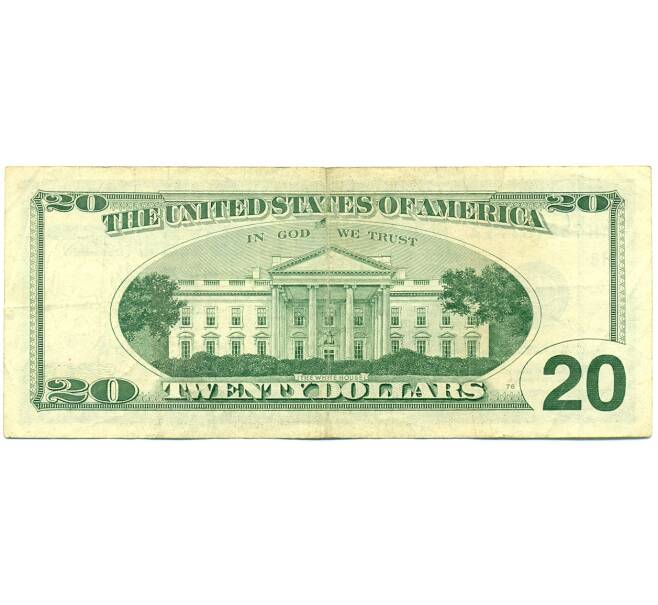 Банкнота 20 долларов 1996 года США (Артикул: K10-6080) — Фото №2