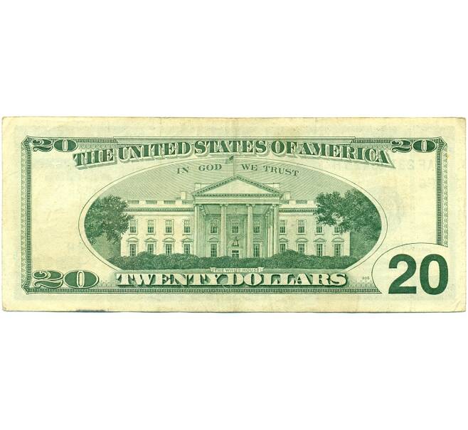 Банкнота 20 долларов 1996 года США (Артикул: K10-6081) — Фото №2