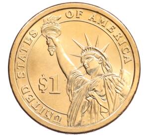 1 доллар 2008 года (Р) США «5-й президент США Джеймс Монро» — Фото №2
