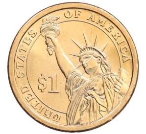 1 доллар 2008 года (Р) США «5-й президент США Джеймс Монро» — Фото №2