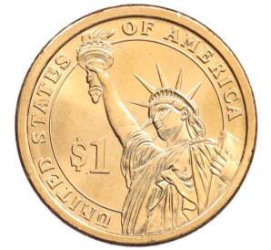 1 доллар 2008 года (Р) США «5-й президент США Джеймс Монро» — Фото №2