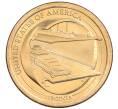 Монета 1 доллар 2021 года (D) США «Американские инновации — Мост-тоннель через Чесапикский залив» (Артикул: M2-90515) — Фото №1