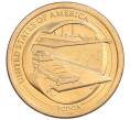 Монета 1 доллар 2021 года (D) США «Американские инновации — Мост-тоннель через Чесапикский залив» (Артикул: M2-90519) — Фото №1