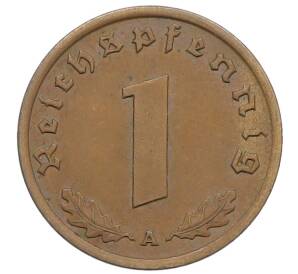 1 рейхспфенниг 1939 года A Германия