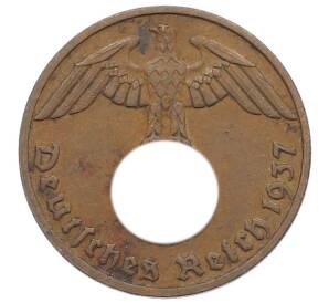1 рейхспфенниг 1937 года F Германия — Фото №1