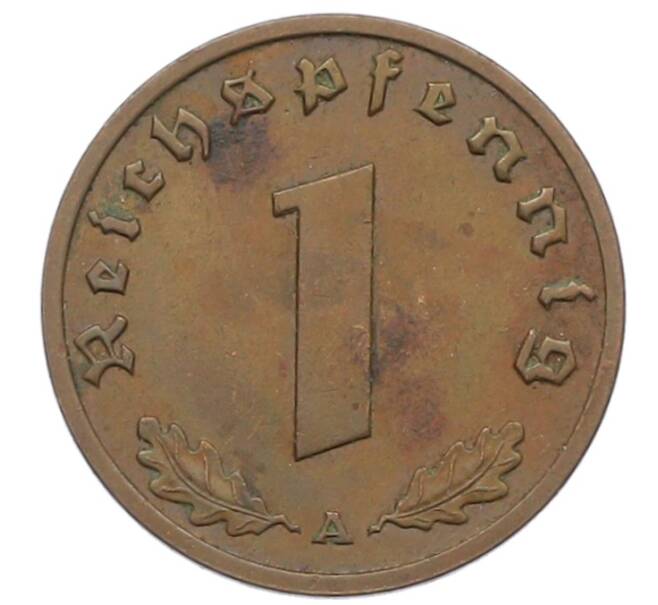 Монета 1 рейхспфенниг 1939 года A Германия (Артикул: K10-6101) — Фото №2