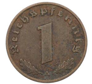 1 рейхспфенниг 1937 года A Германия — Фото №2