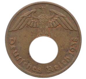 1 рейхспфенниг 1938 года A Германия — Фото №1