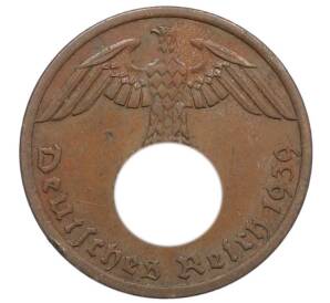 1 рейхспфенниг 1939 года A Германия