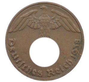 1 рейхспфенниг 1938 года E Германия — Фото №1