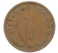 Монета 1 рейхспфенниг 1938 года A Германия (Артикул: K10-6108) — Фото №2