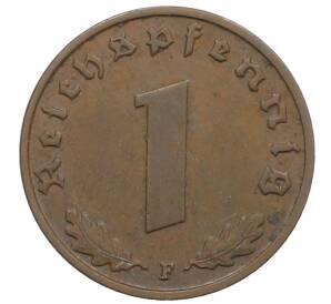 1 рейхспфенниг 1939 года F Германия — Фото №2