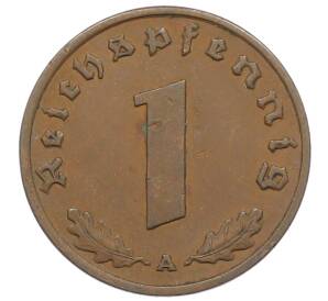 1 рейхспфенниг 1937 года A Германия — Фото №2