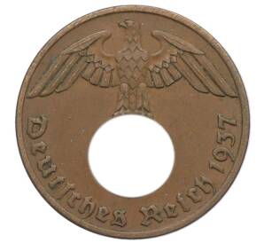 1 рейхспфенниг 1937 года A Германия — Фото №1