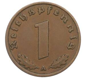 1 рейхспфенниг 1937 года A Германия — Фото №2