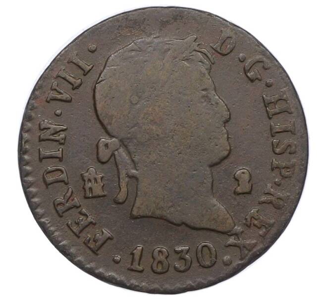 Монета 2 мараведи 1830 года Испания (Артикул: K10-6119) — Фото №1