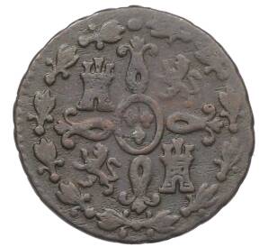 2 мараведи 1831 года Испания — Фото №2