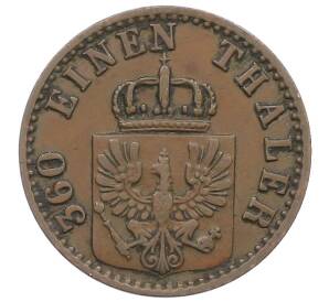 1 пфенниг 1867 года B Пруссия — Фото №2