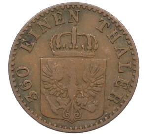 1 пфенниг 1861 года A Пруссия — Фото №2