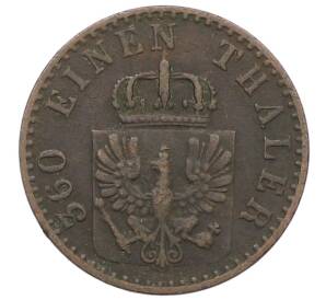 1 пфенниг 1859 года A Пруссия — Фото №2